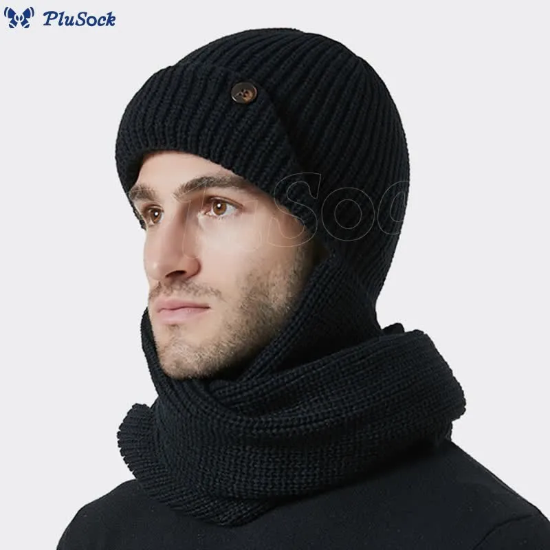 Ear Protection Beanie Scarf 2 In 1 Set