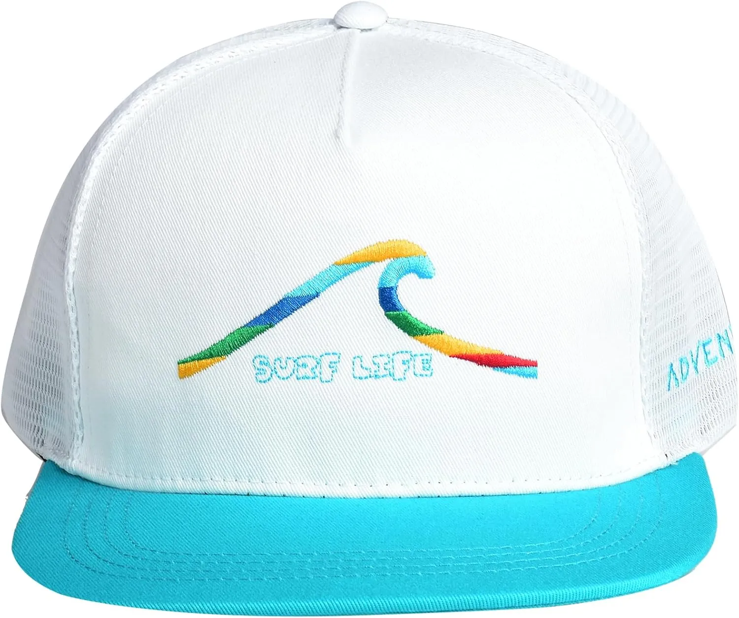 EDTREK Adventure Snapback Hat - Surf Hat - Beach Hat - Hiking Trucker Hat - Flying High Hat