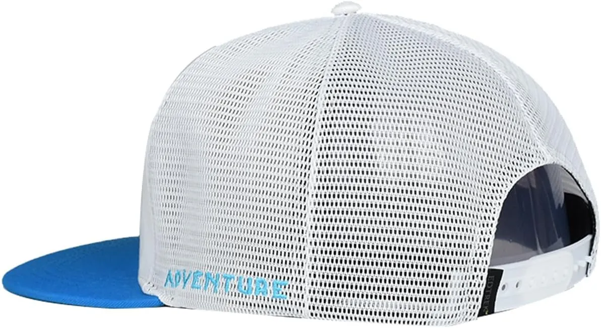 EDTREK Adventure Snapback Hat - Surf Hat - Beach Hat - Hiking Trucker Hat - Flying High Hat