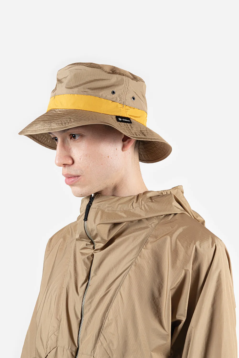 Element Rip-Stop Bucket Hat - Clay Beige x Citrus Yellow