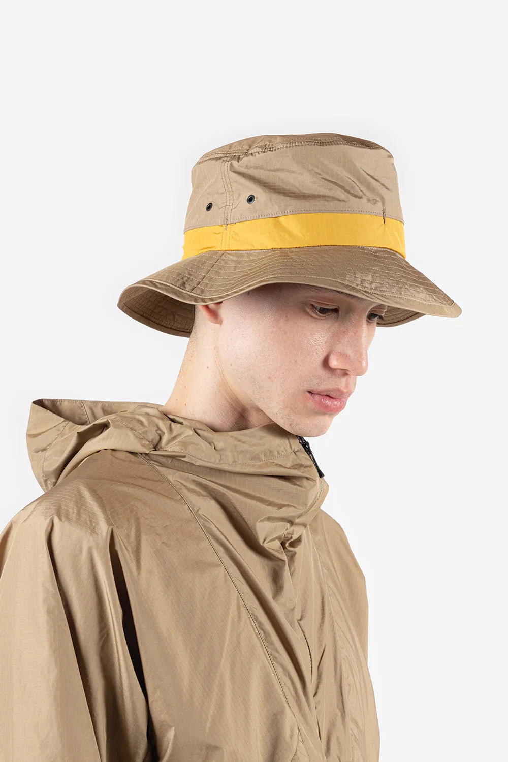 Element Rip-Stop Bucket Hat - Clay Beige x Citrus Yellow