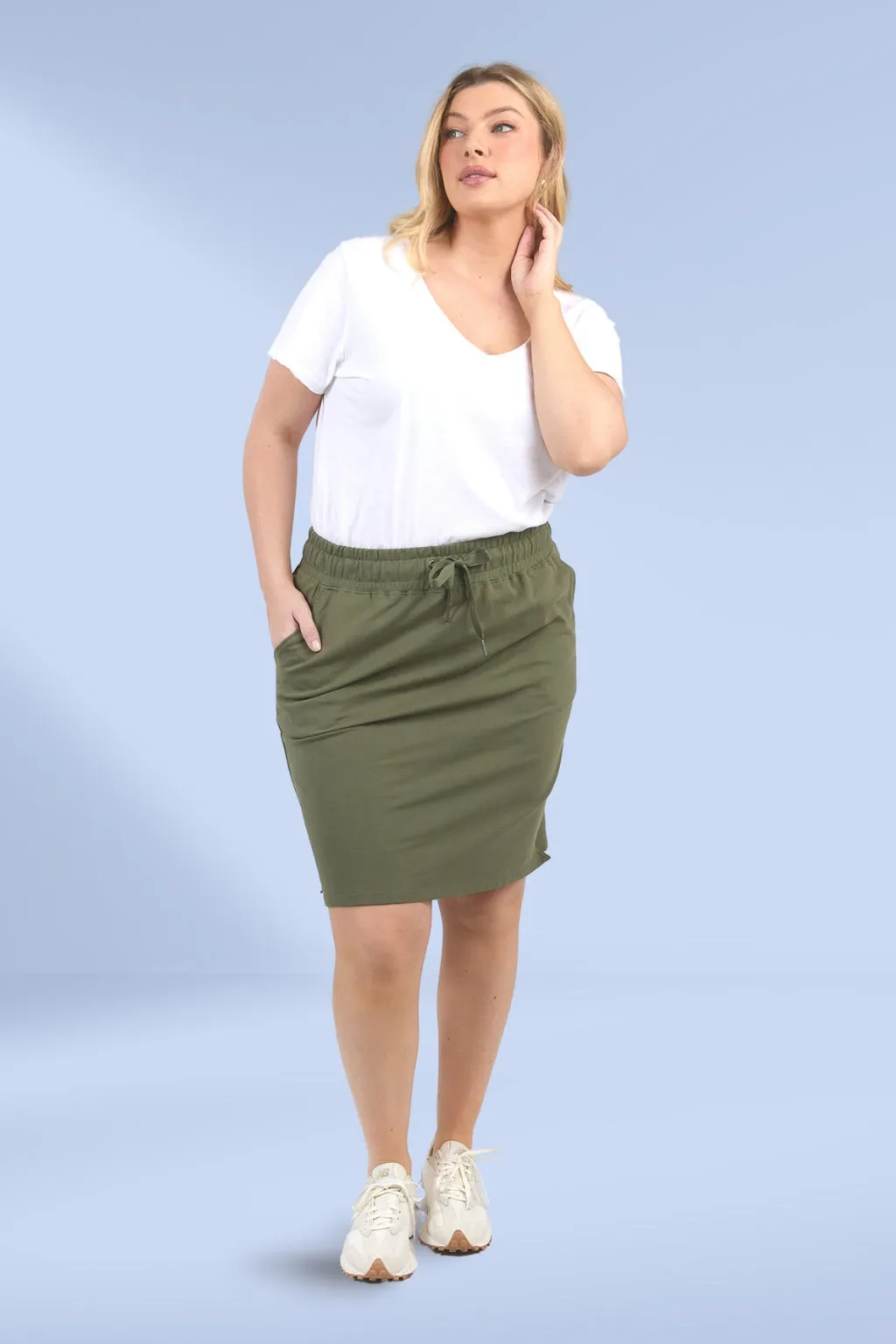 Elm Coby Skirt Khaki