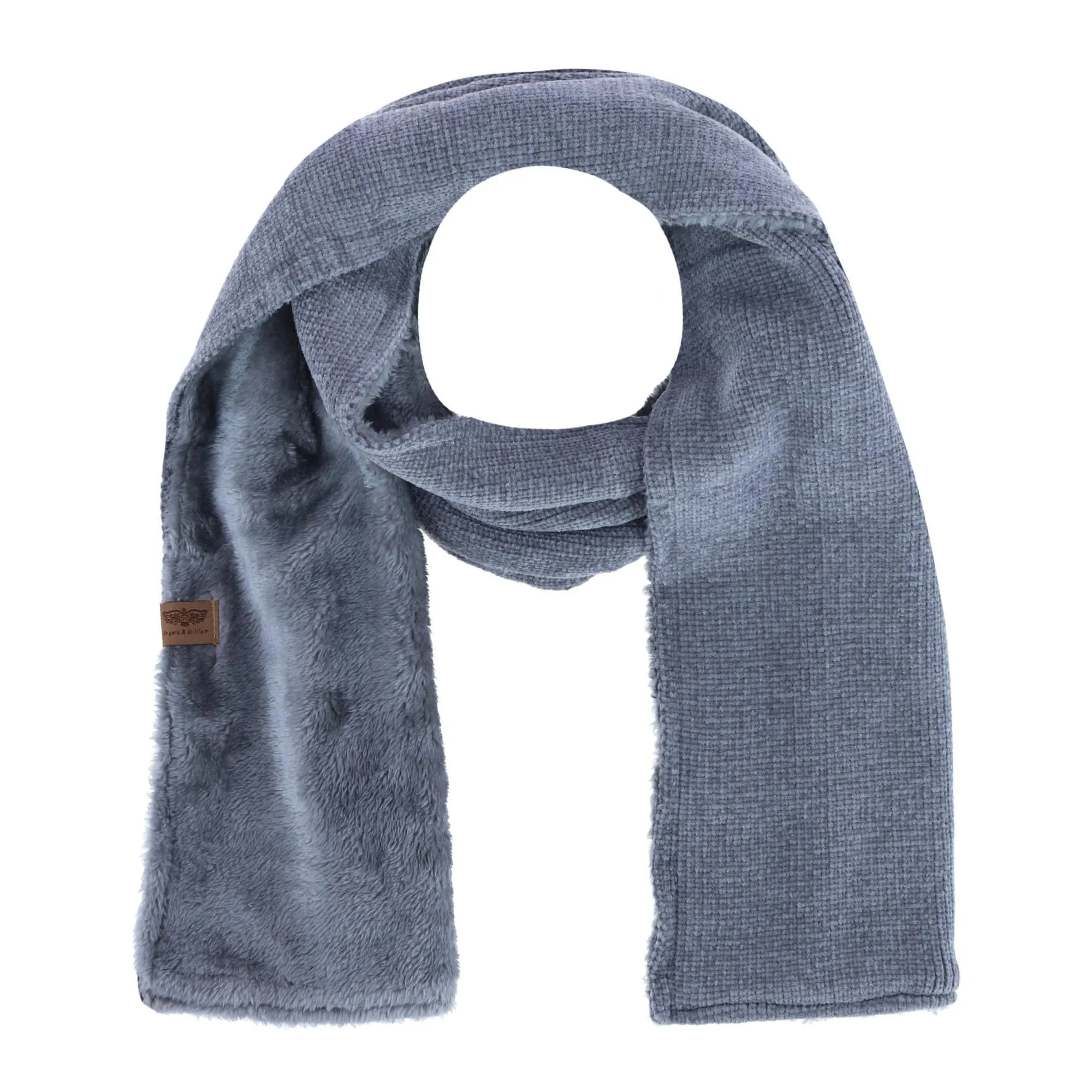 Epoch Hats Company Women's Knit Faux Sherpa Lined Winter Scarf