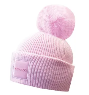 Equetech Luxe Recycled Pom Pom Knit Hat - Pink