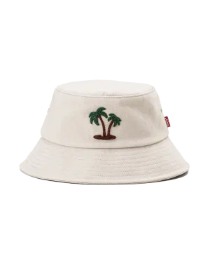 Essential Bucket Hat in Ecru
