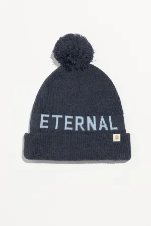 Eternal Optimist Pompom Beanie
