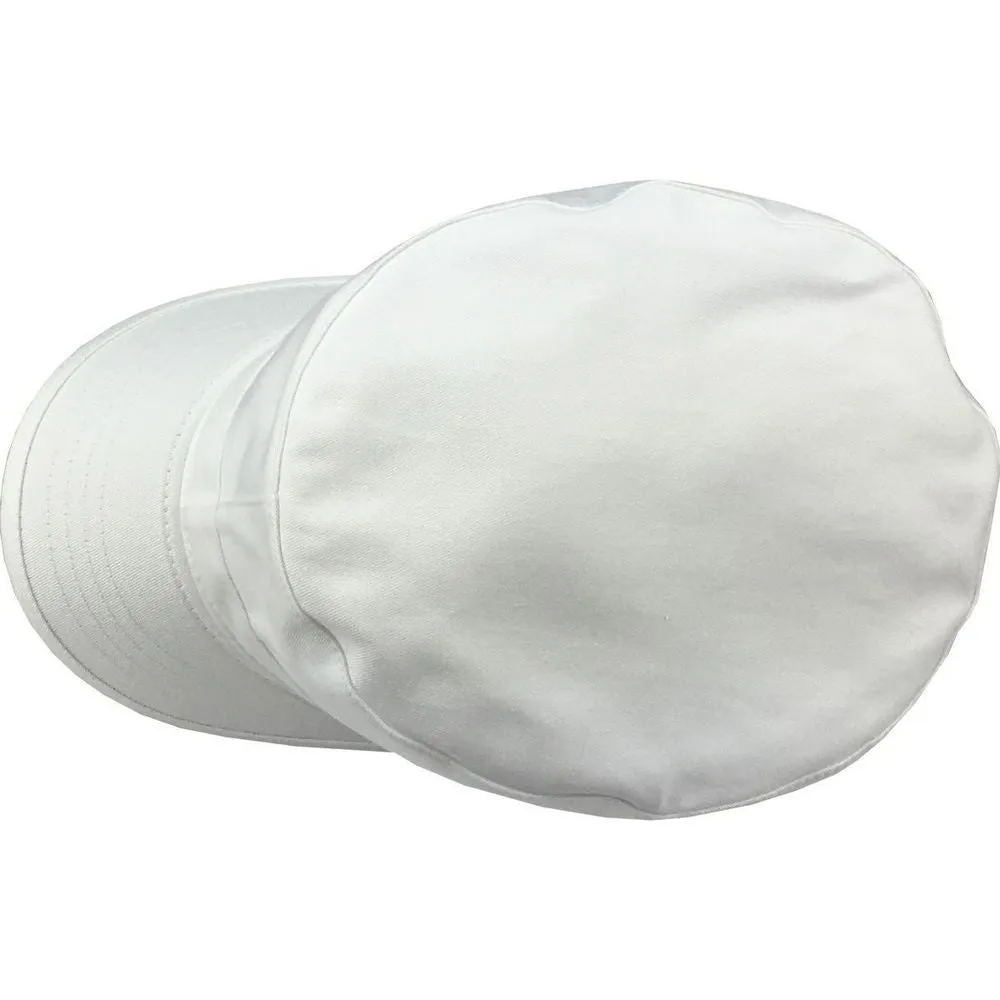 Ethos Army Cadet Cap i 100% Bomuld - Hvid Mælkedreng