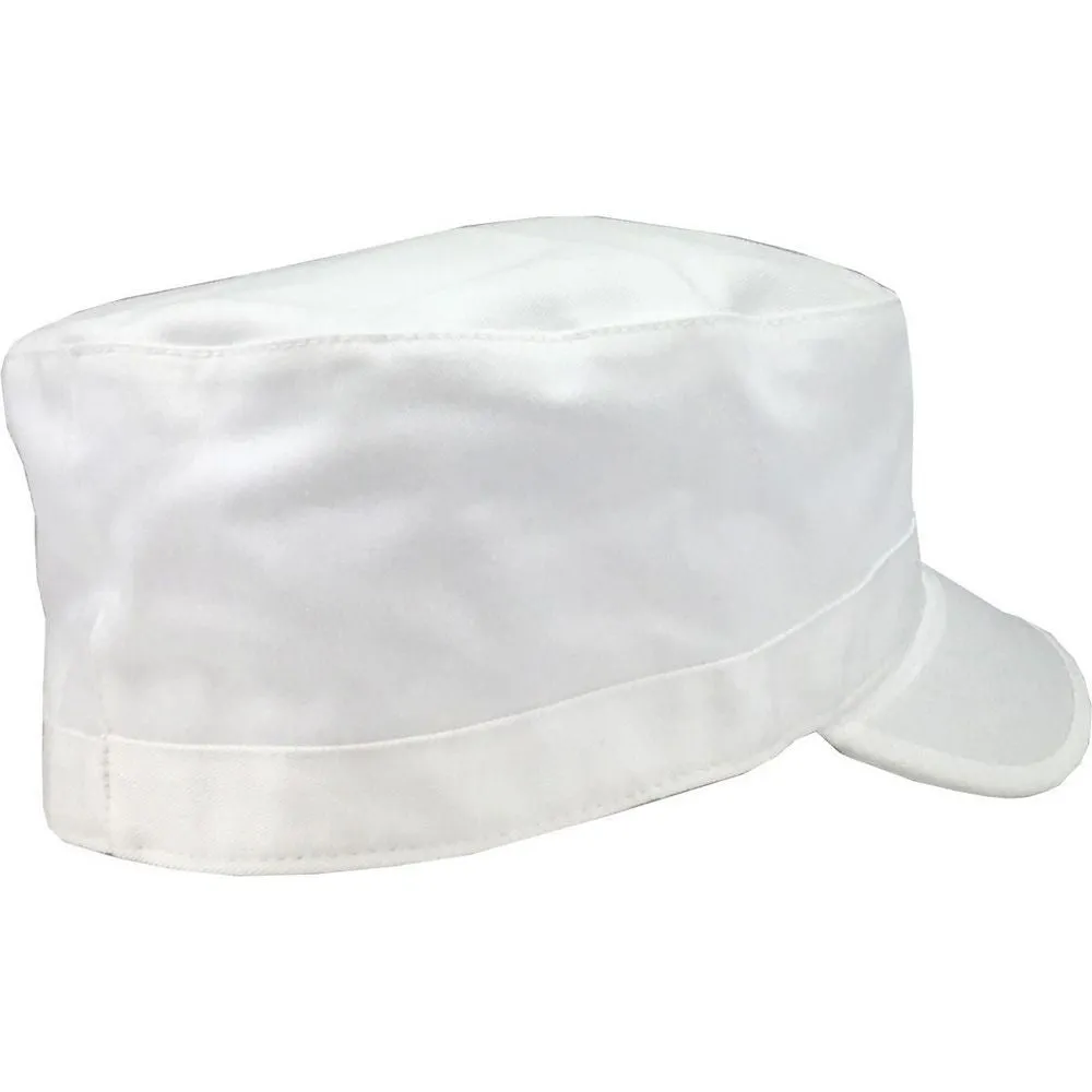 Ethos Army Cadet Cap i 100% Bomuld - Hvid Mælkedreng