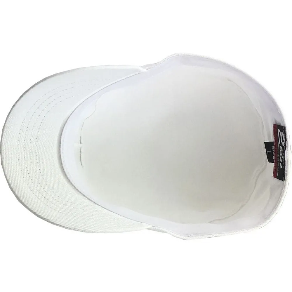 Ethos Army Cadet Cap i 100% Bomuld - Hvid Mælkedreng