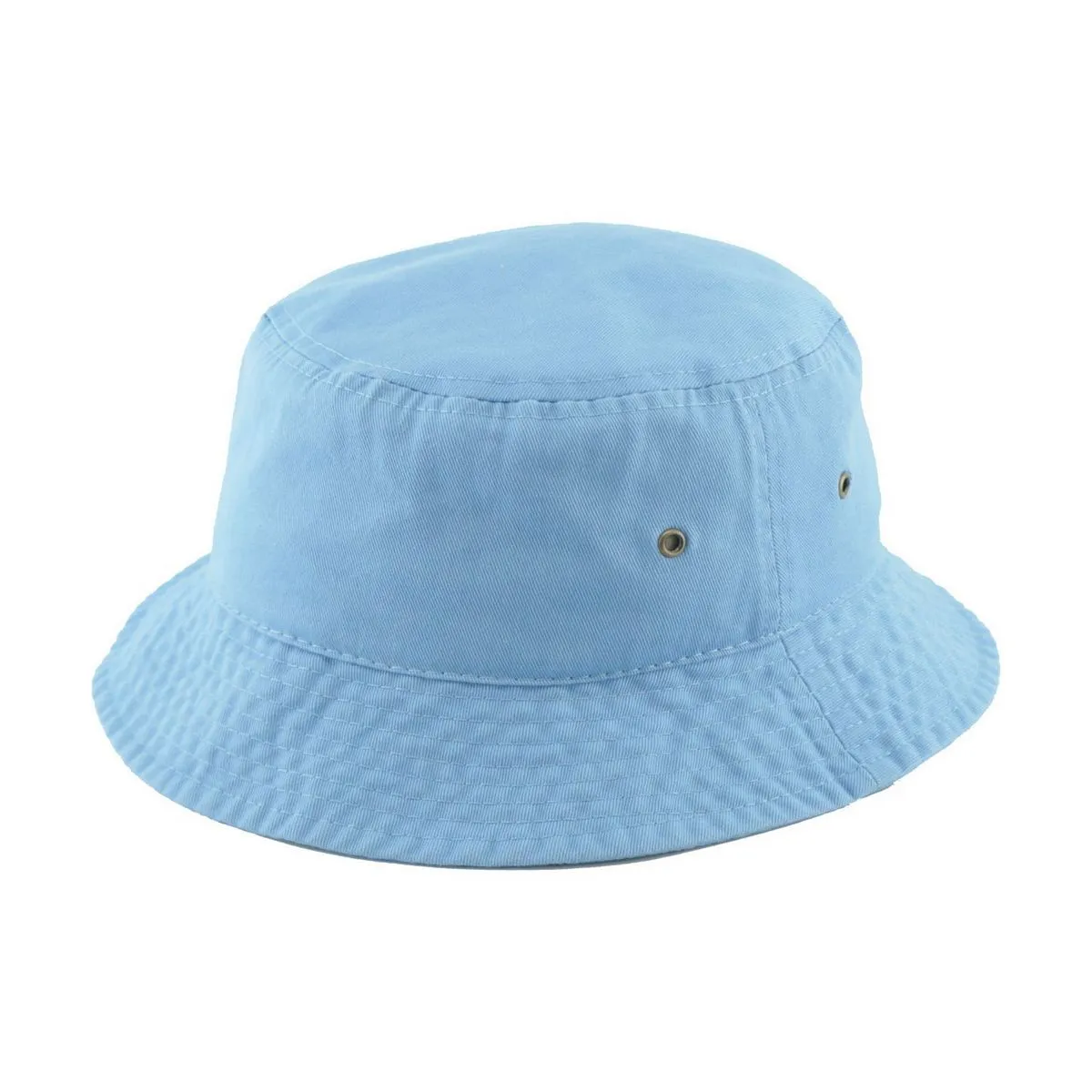 Ethos Cotton Bucket Hat - Lyseblå Bomuld Bøllehat