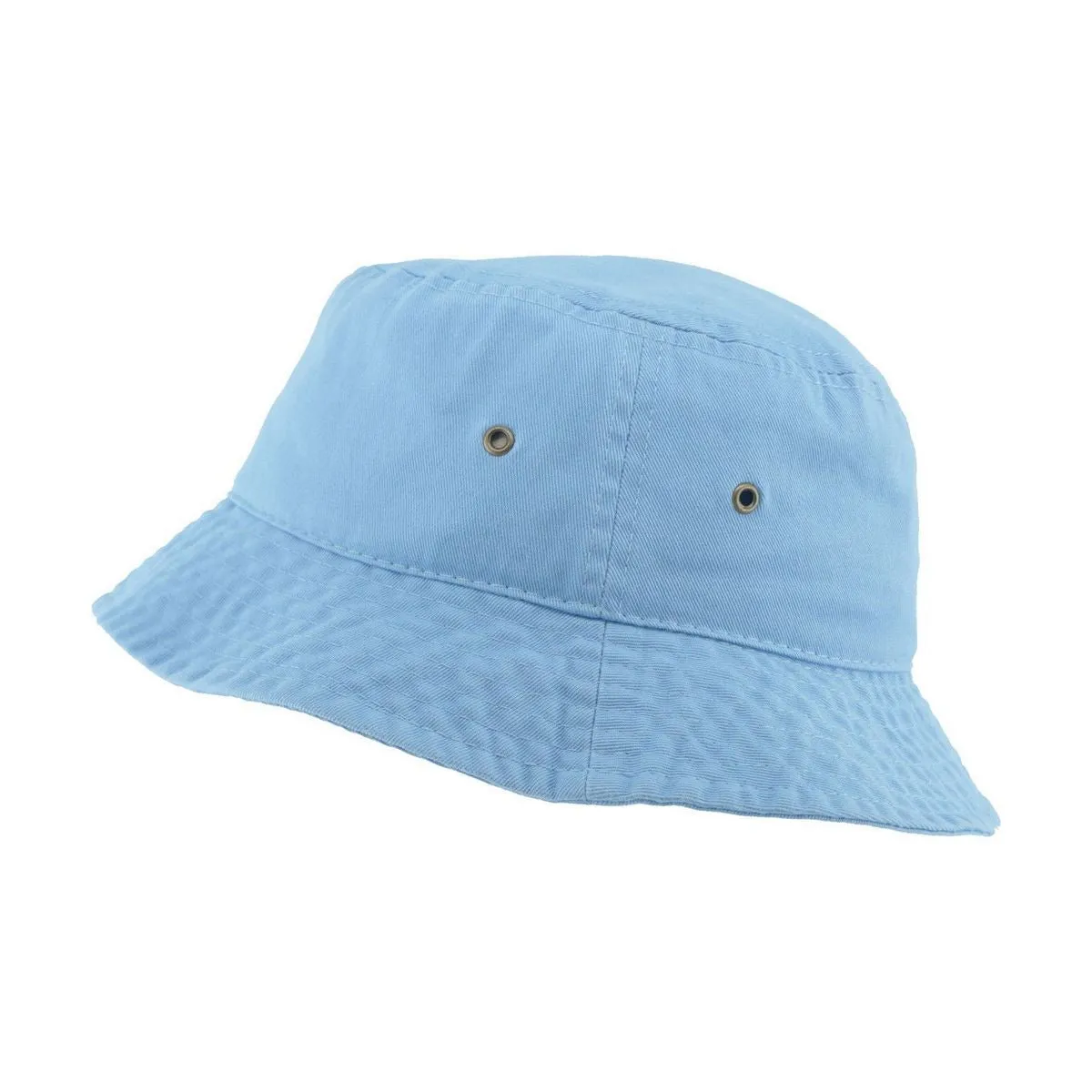 Ethos Cotton Bucket Hat - Lyseblå Bomuld Bøllehat