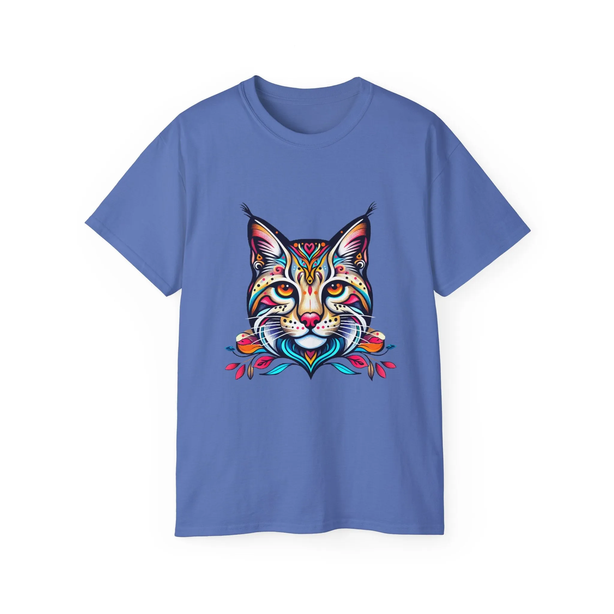 EXOTIC BIG CATS: American Bobcat-B. / Unisex Graphic Tee Shirt