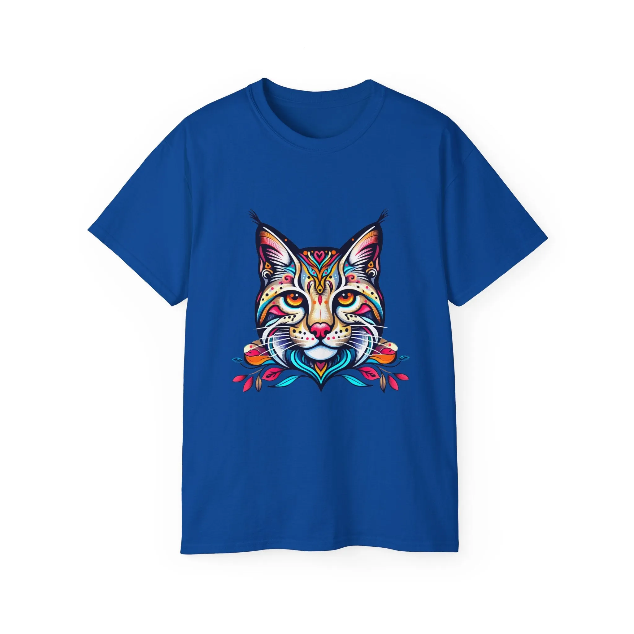 EXOTIC BIG CATS: American Bobcat-B. / Unisex Graphic Tee Shirt