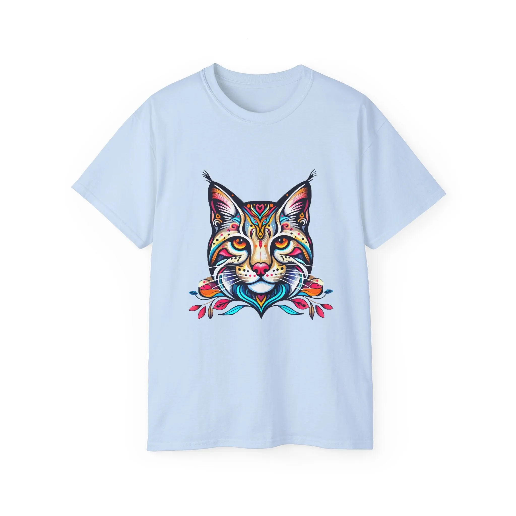 EXOTIC BIG CATS: American Bobcat-B. / Unisex Graphic Tee Shirt