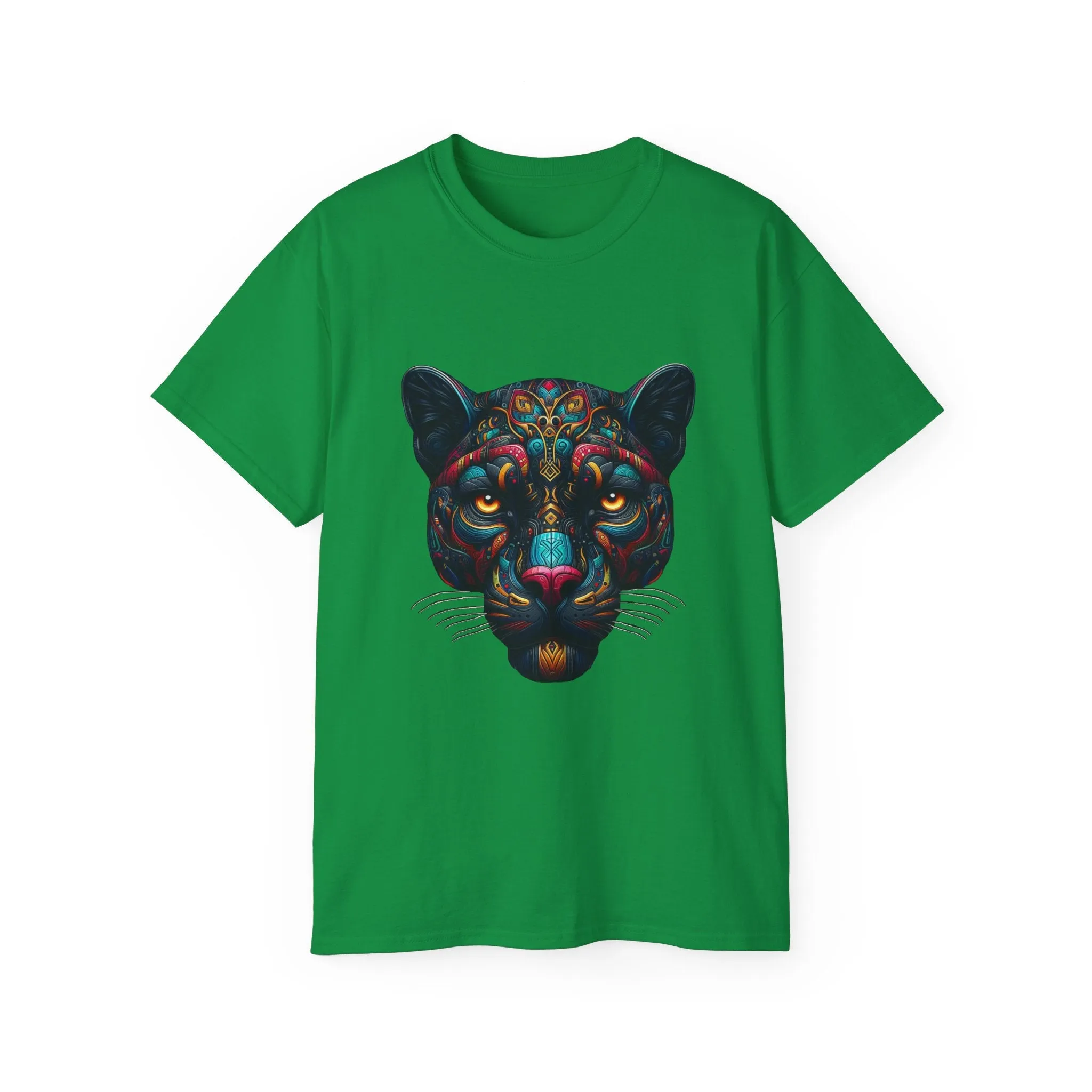 EXOTIC BIG CATS: Black Panther-A. / Unisex Graphic Tee Shirt