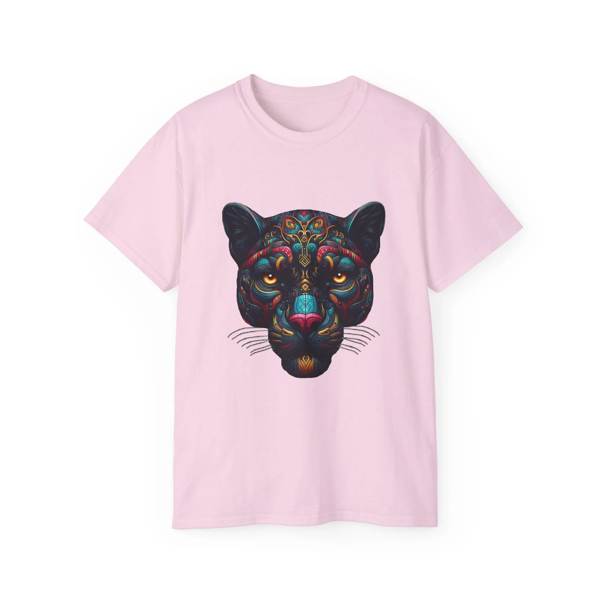 EXOTIC BIG CATS: Black Panther-A. / Unisex Graphic Tee Shirt