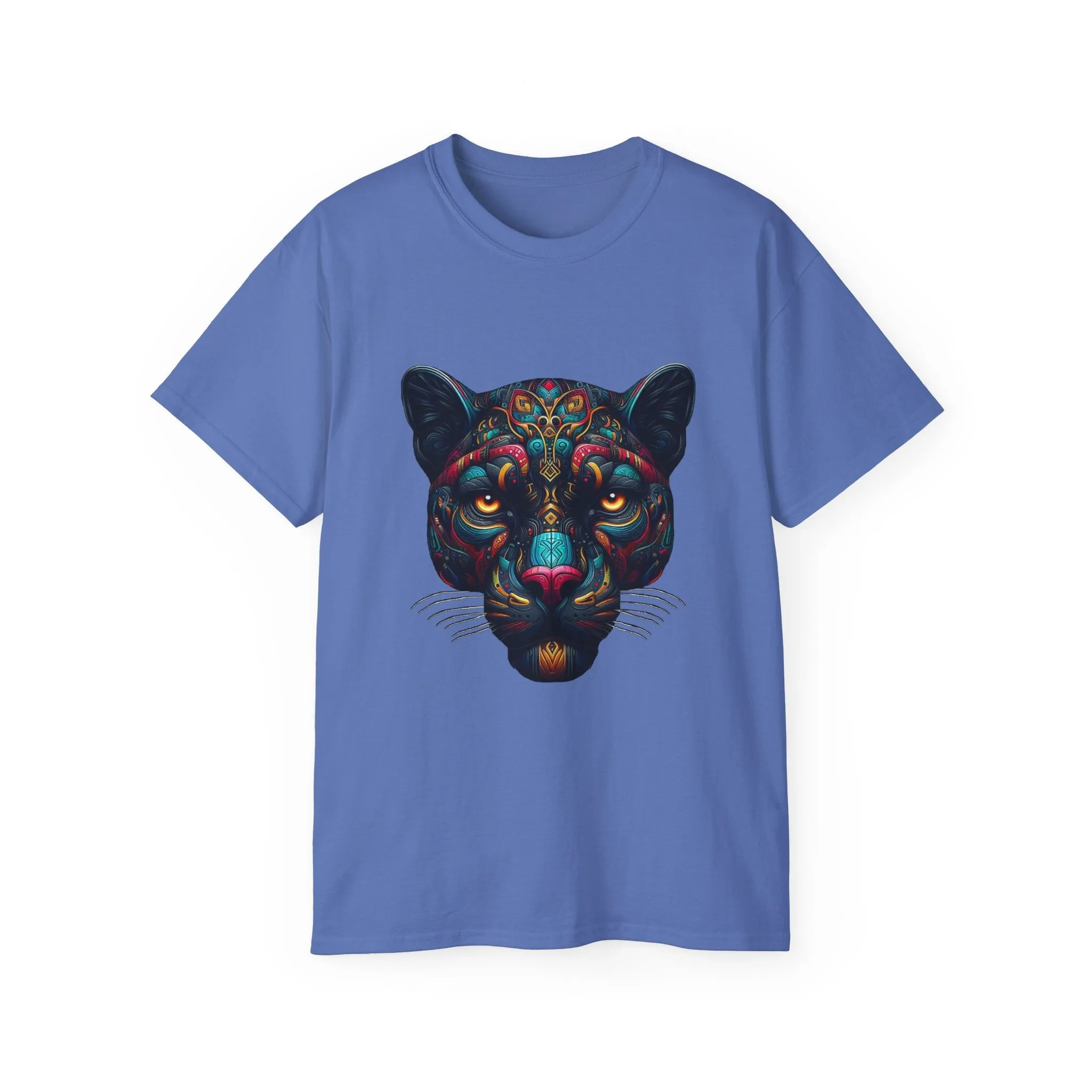 EXOTIC BIG CATS: Black Panther-A. / Unisex Graphic Tee Shirt