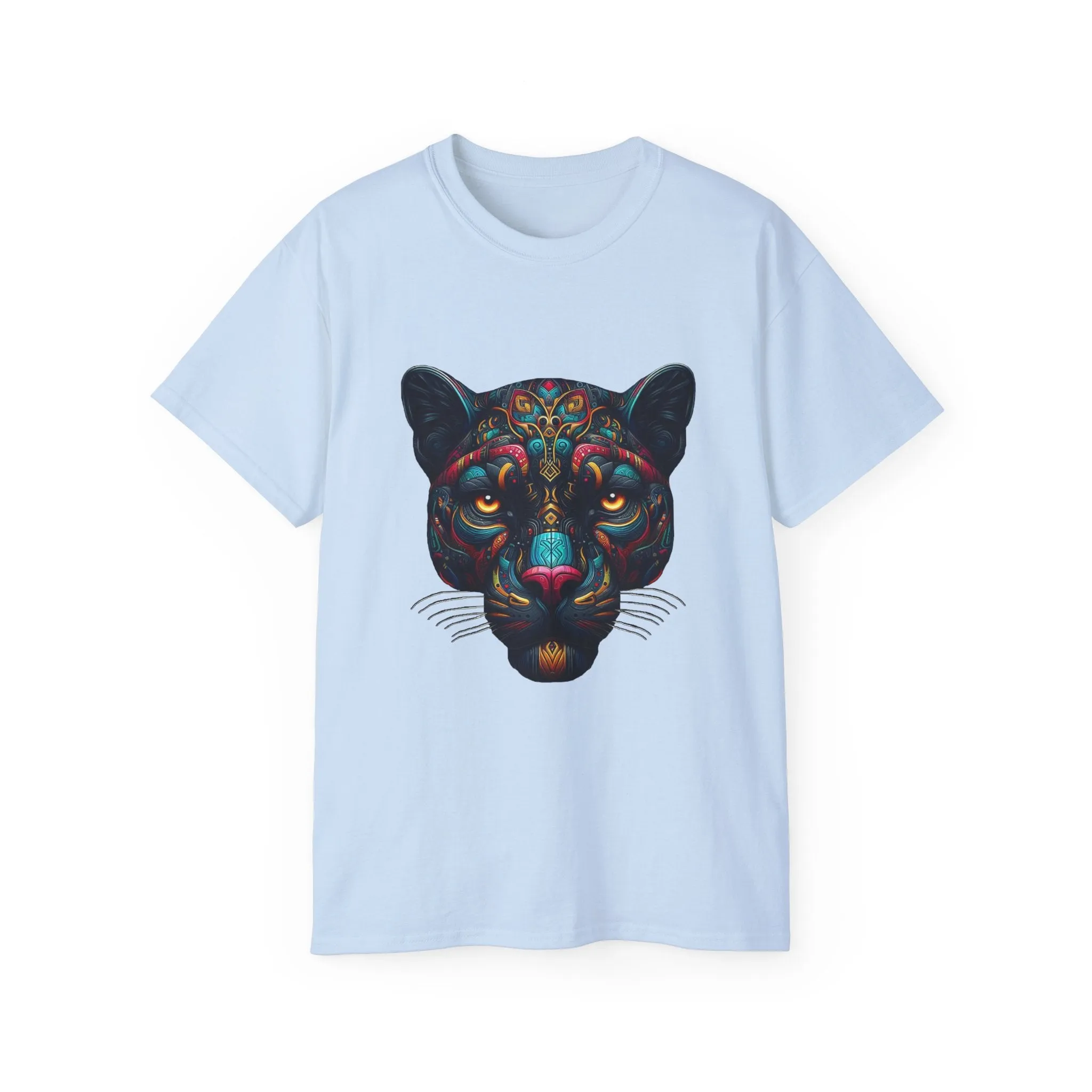 EXOTIC BIG CATS: Black Panther-A. / Unisex Graphic Tee Shirt