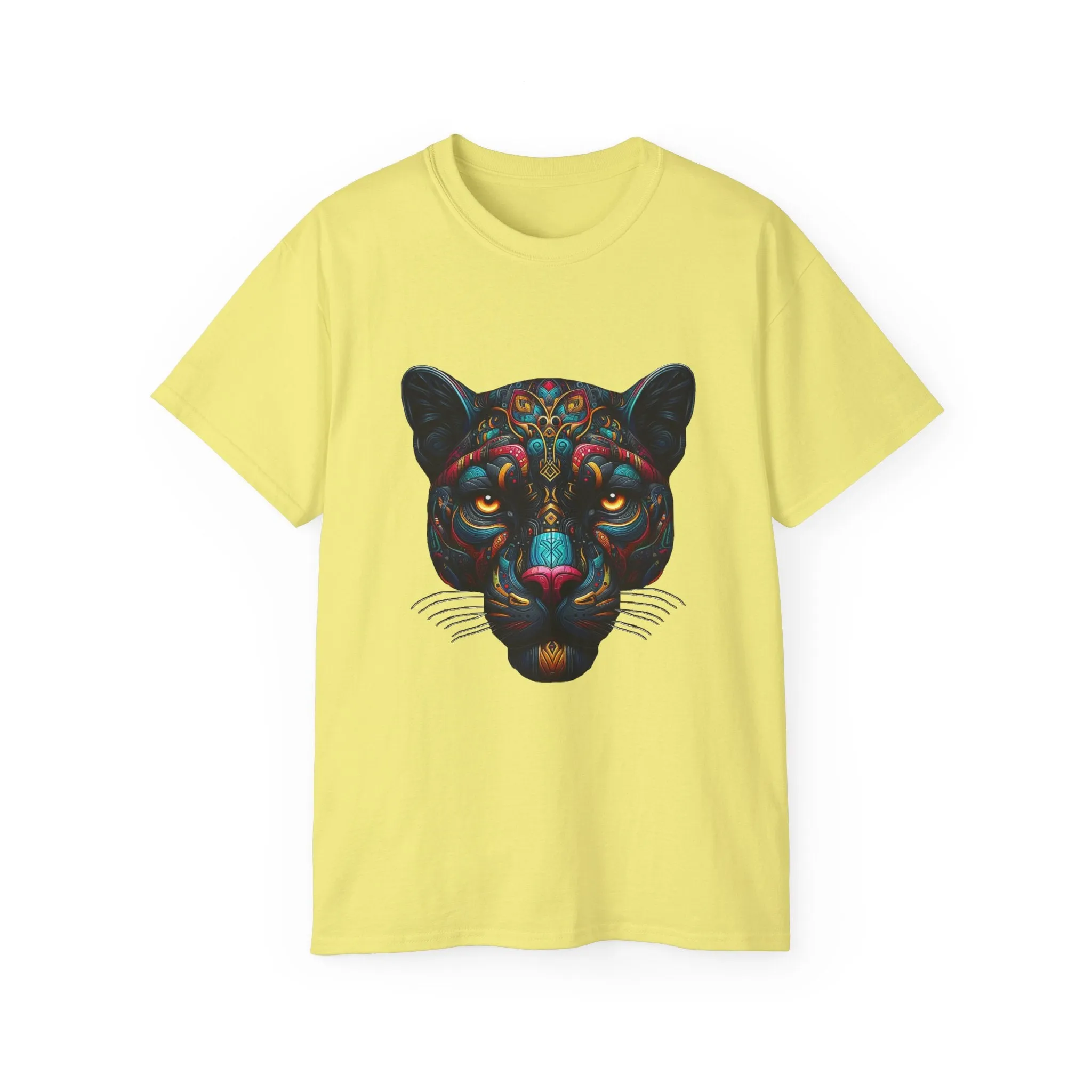 EXOTIC BIG CATS: Black Panther-A. / Unisex Graphic Tee Shirt