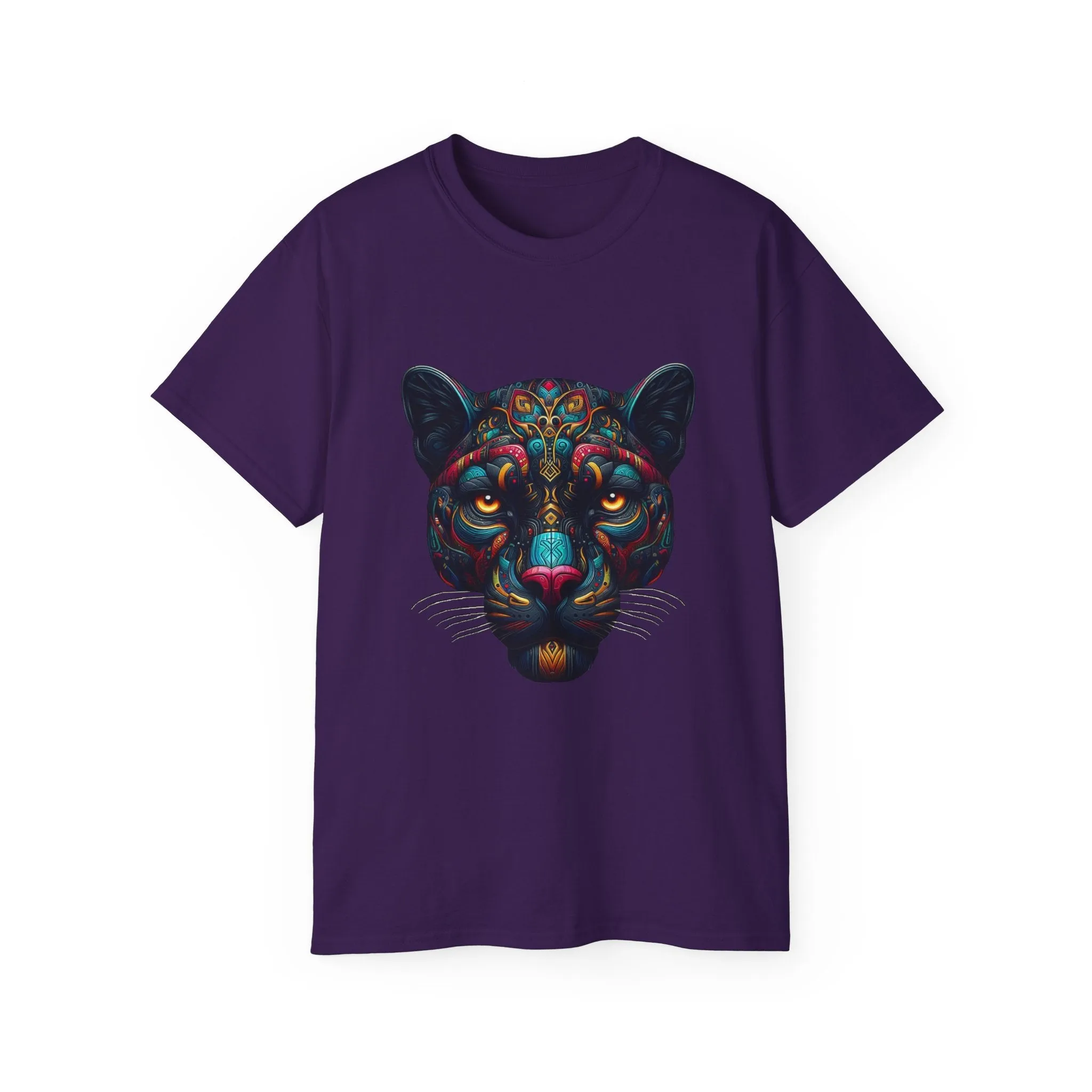 EXOTIC BIG CATS: Black Panther-A. / Unisex Graphic Tee Shirt
