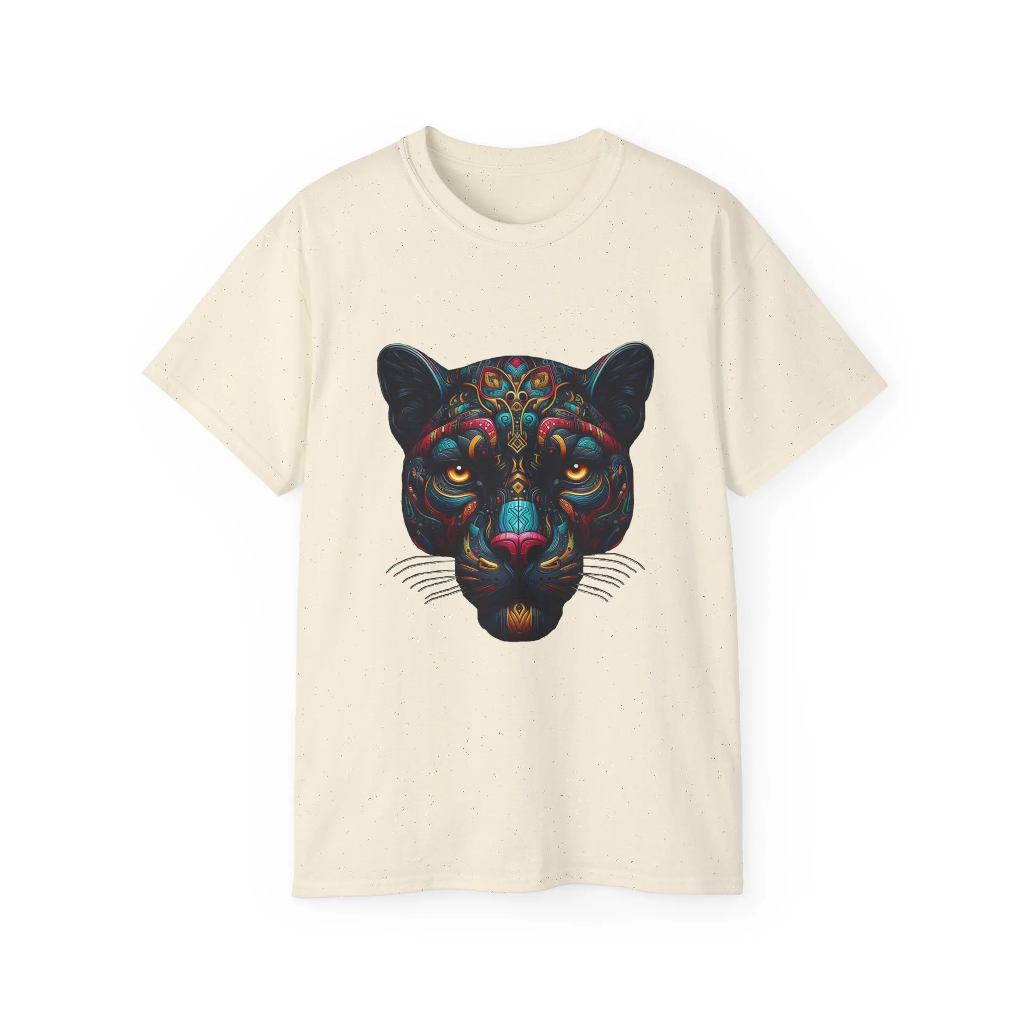 EXOTIC BIG CATS: Black Panther-A. / Unisex Graphic Tee Shirt