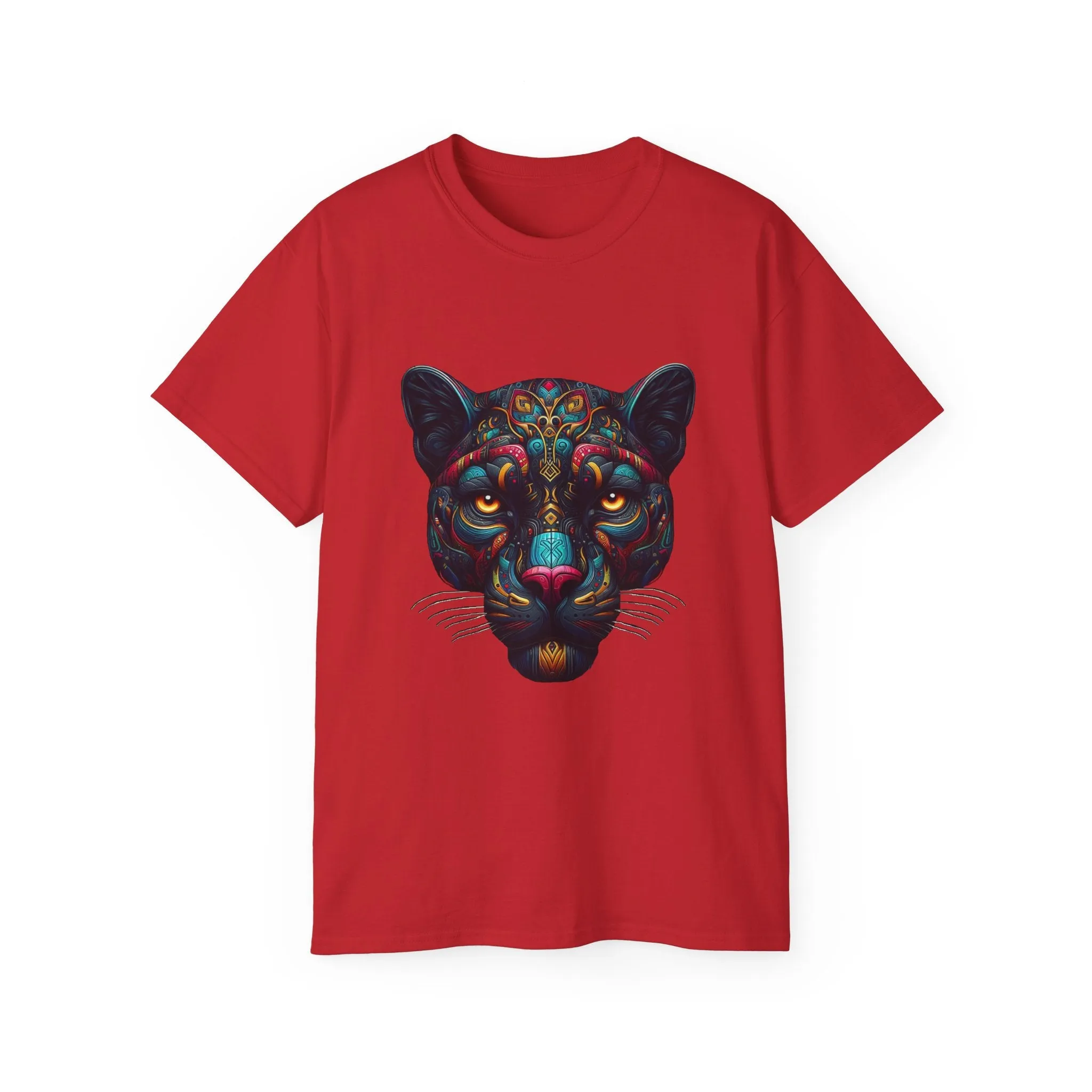 EXOTIC BIG CATS: Black Panther-A. / Unisex Graphic Tee Shirt