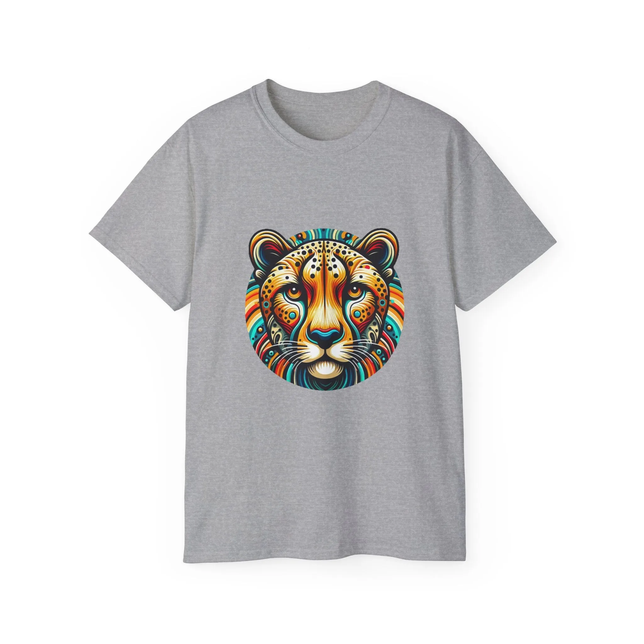 EXOTIC BIG CATS: Cheetah-B. / Unisex Graphic Tee Shirt