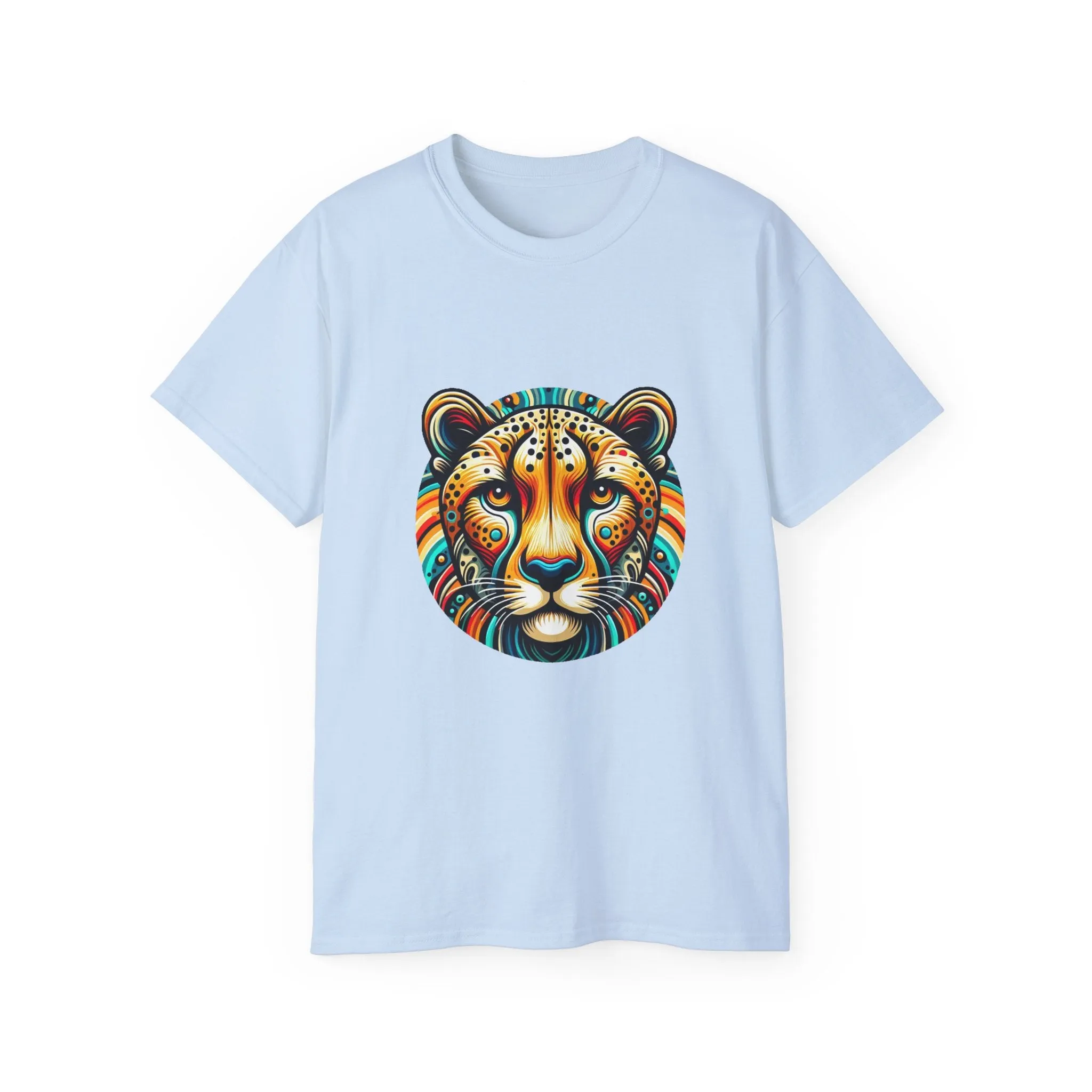 EXOTIC BIG CATS: Cheetah-B. / Unisex Graphic Tee Shirt