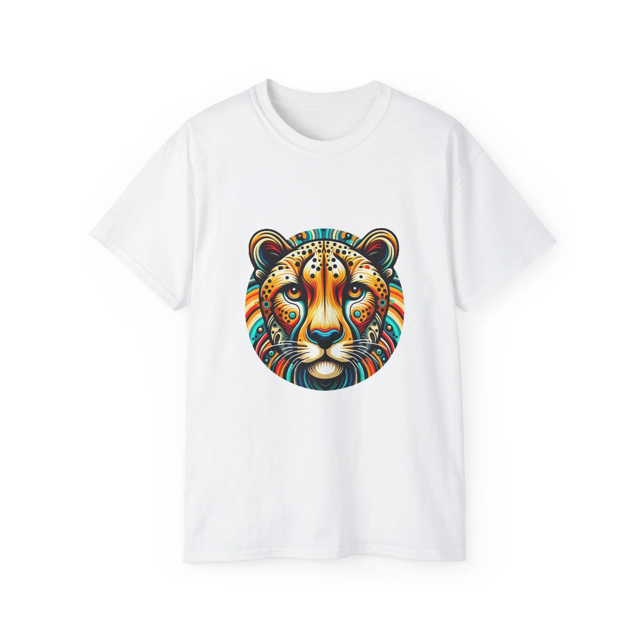 EXOTIC BIG CATS: Cheetah-B. / Unisex Graphic Tee Shirt