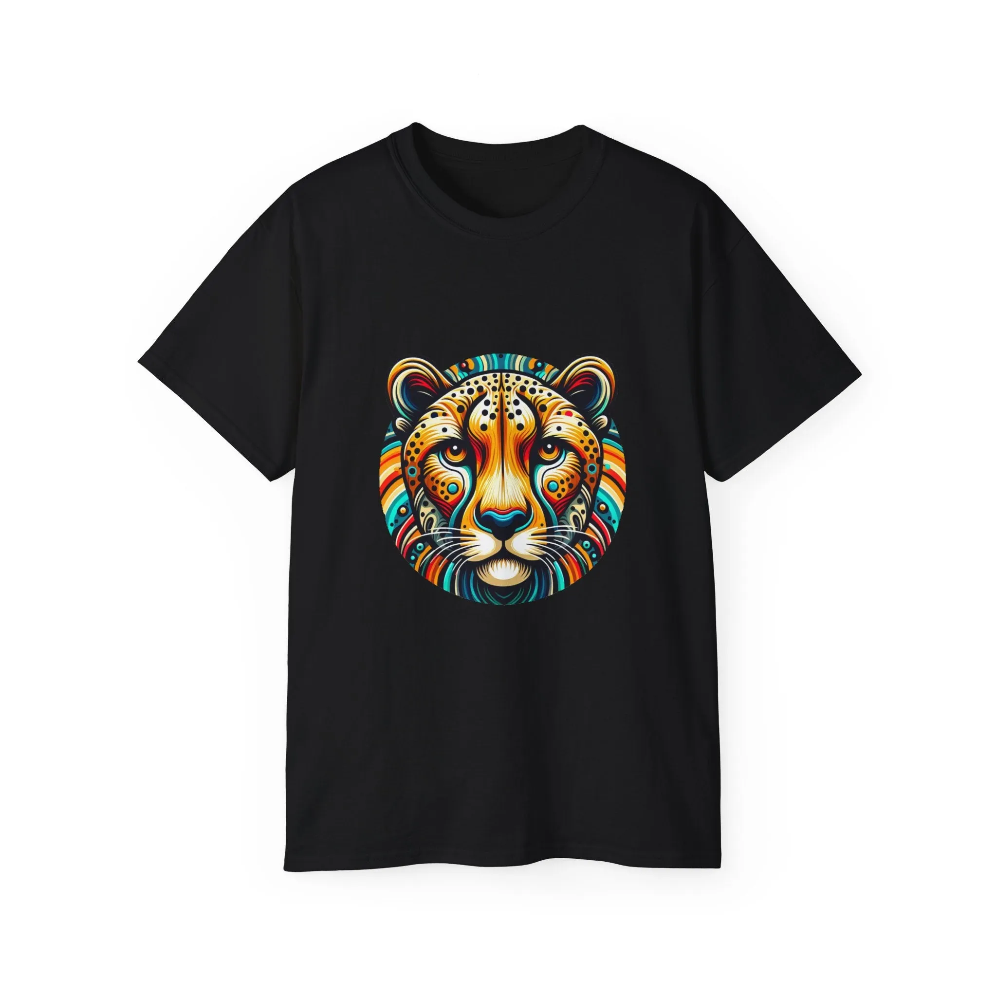 EXOTIC BIG CATS: Cheetah-B. / Unisex Graphic Tee Shirt