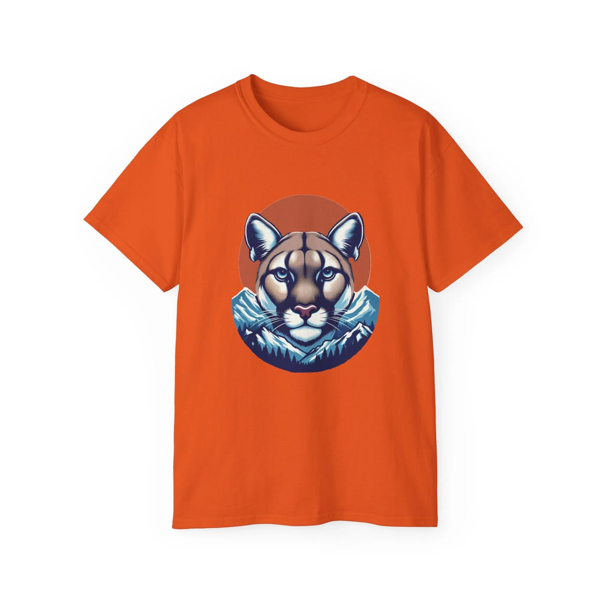 EXOTIC BIG CATS: Cougar-B. / Unisex Graphic Tee Shirt