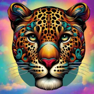 EXOTIC BIG CATS: Leopard. A