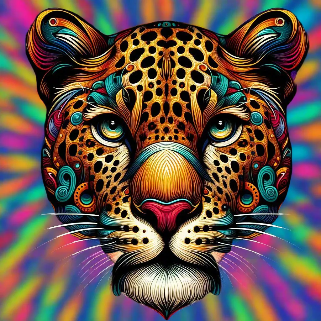 EXOTIC BIG CATS: Leopard. A
