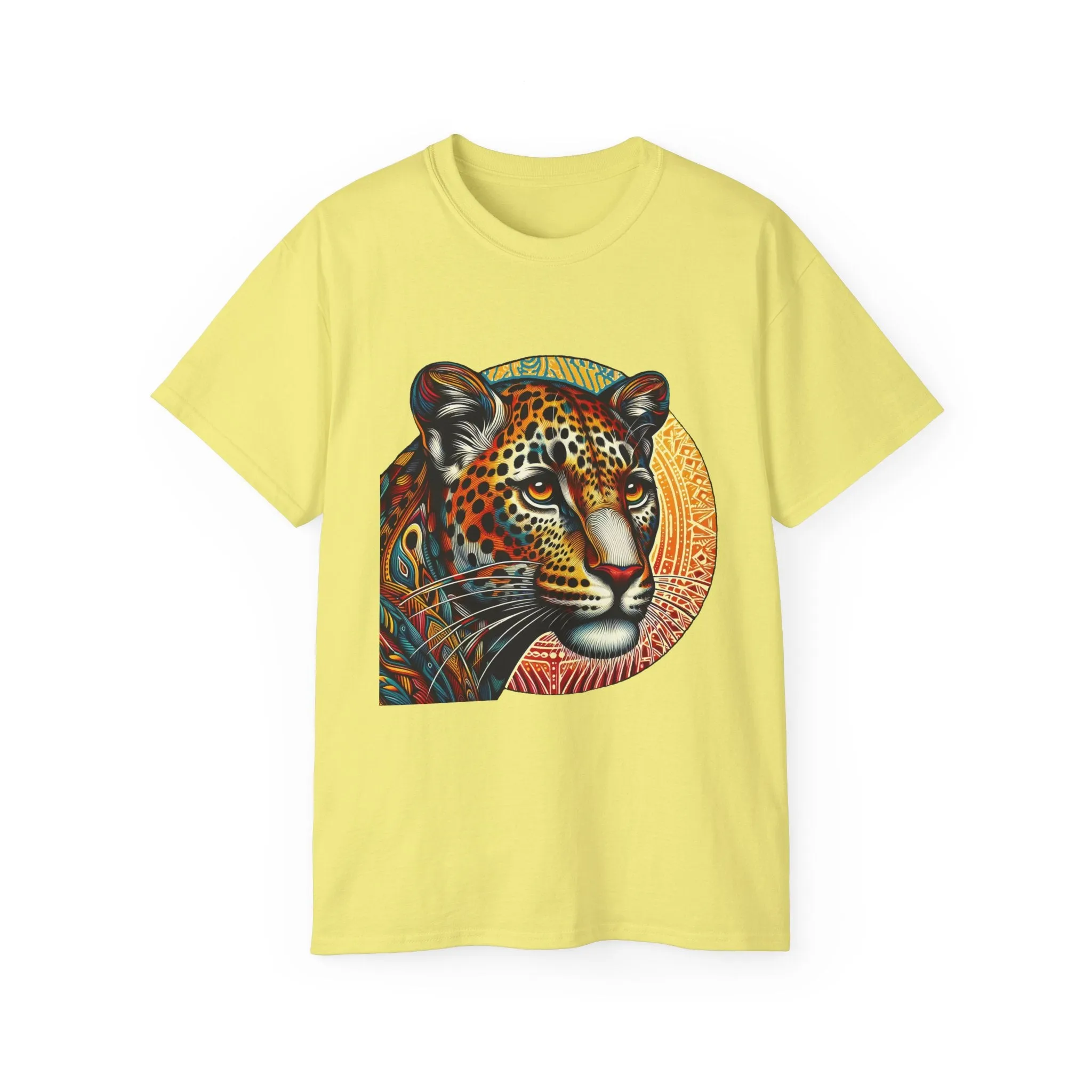 EXOTIC BIG CATS: Leopard-B. / Unisex Graphic Tee Shirt