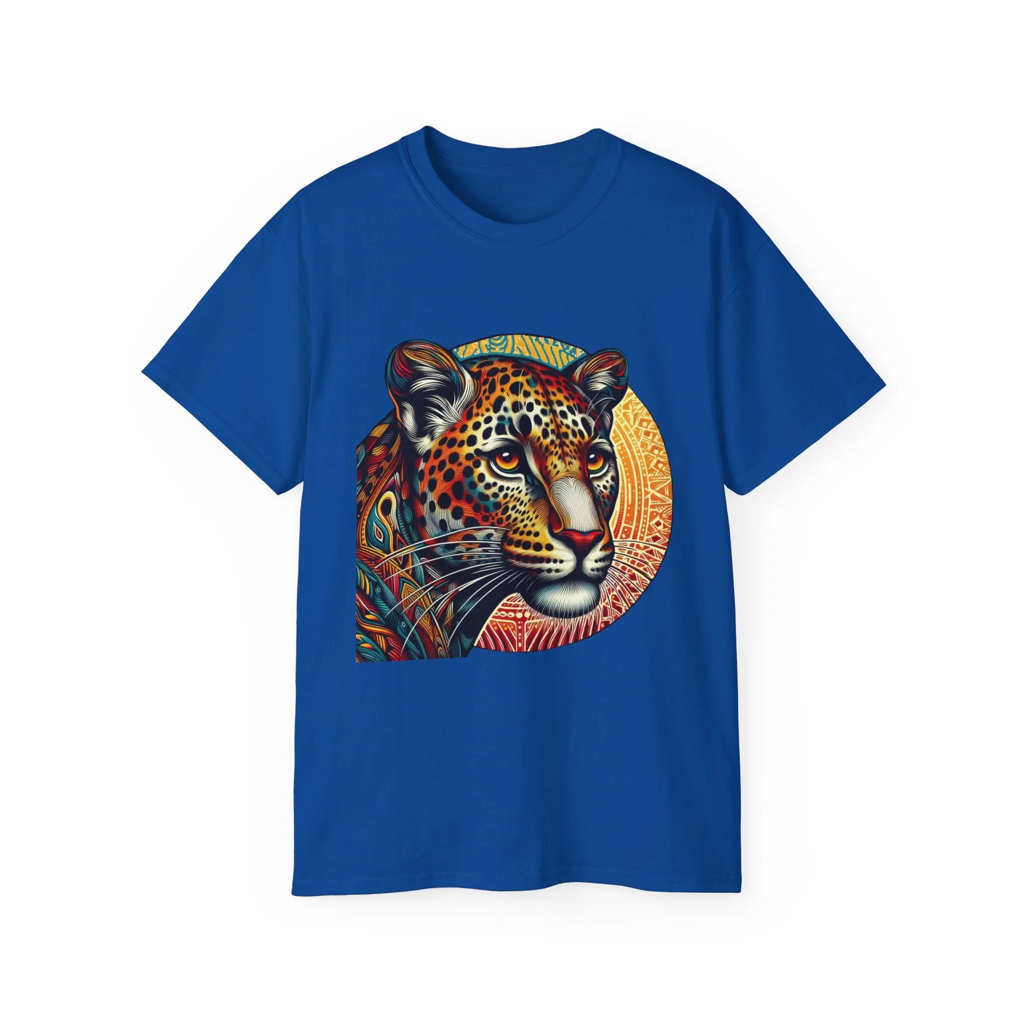 EXOTIC BIG CATS: Leopard-B. / Unisex Graphic Tee Shirt