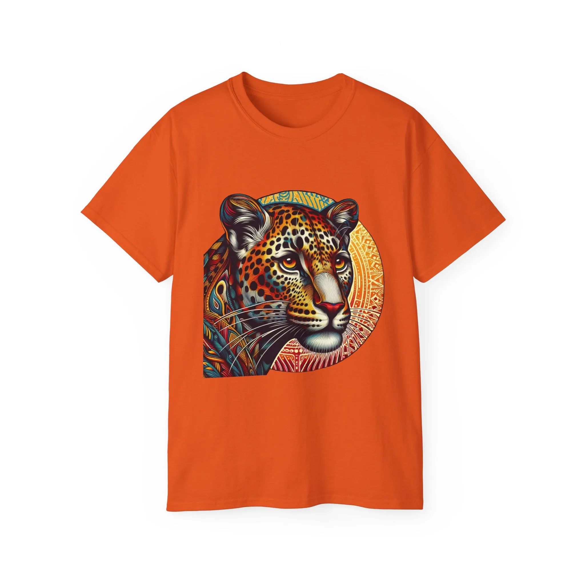 EXOTIC BIG CATS: Leopard-B. / Unisex Graphic Tee Shirt
