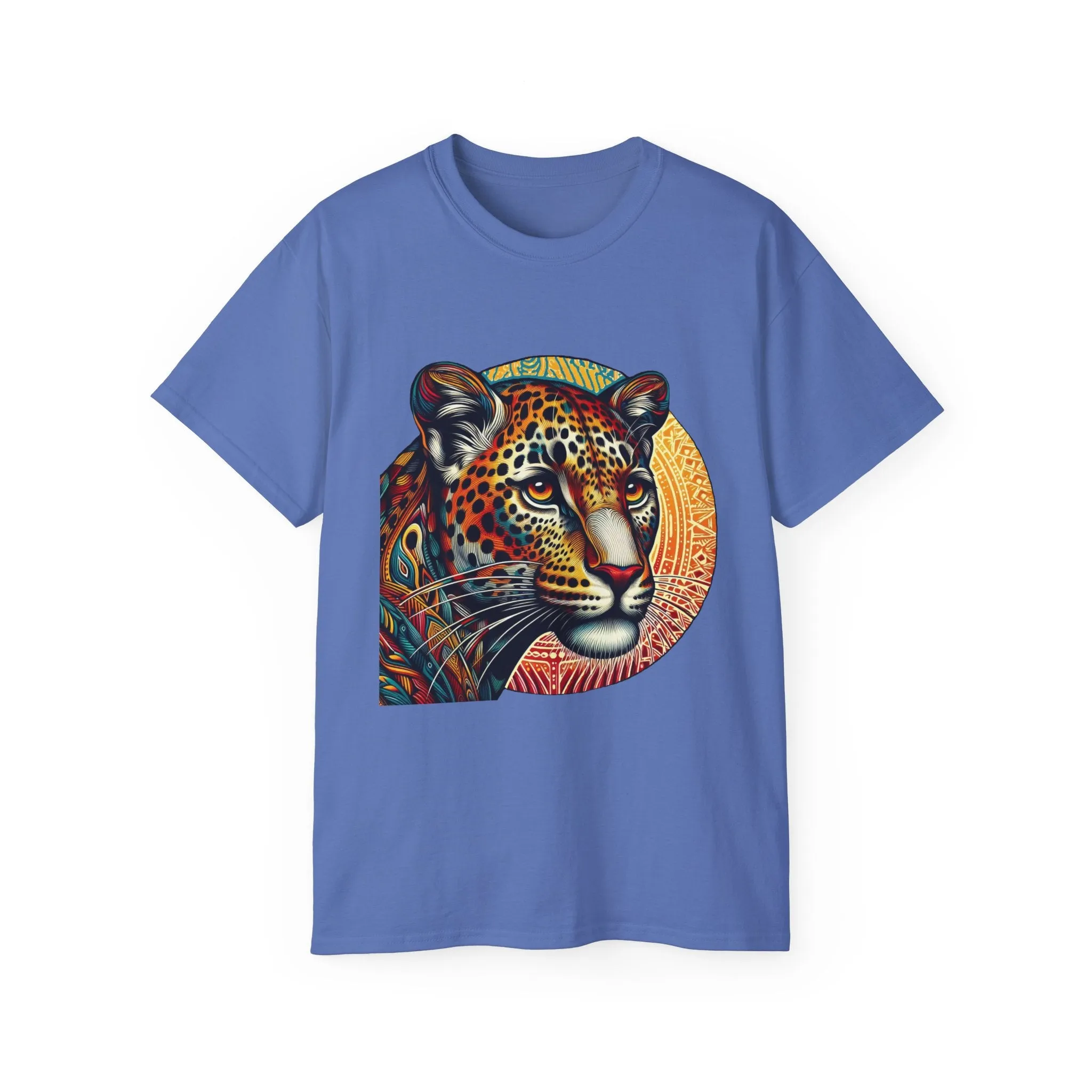 EXOTIC BIG CATS: Leopard-B. / Unisex Graphic Tee Shirt