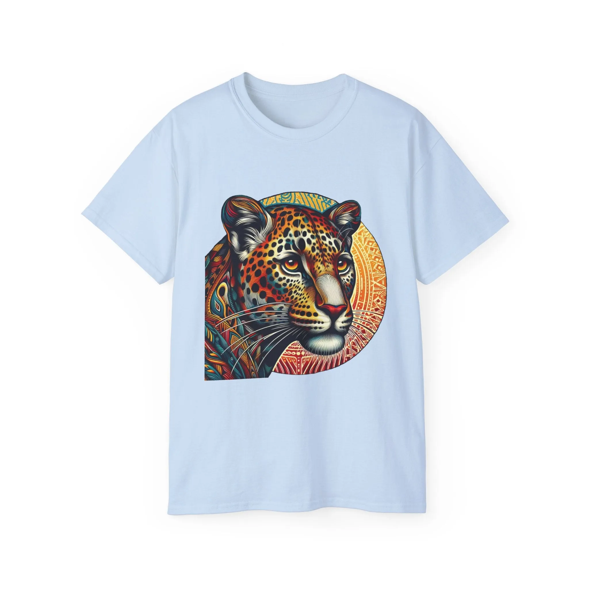 EXOTIC BIG CATS: Leopard-B. / Unisex Graphic Tee Shirt