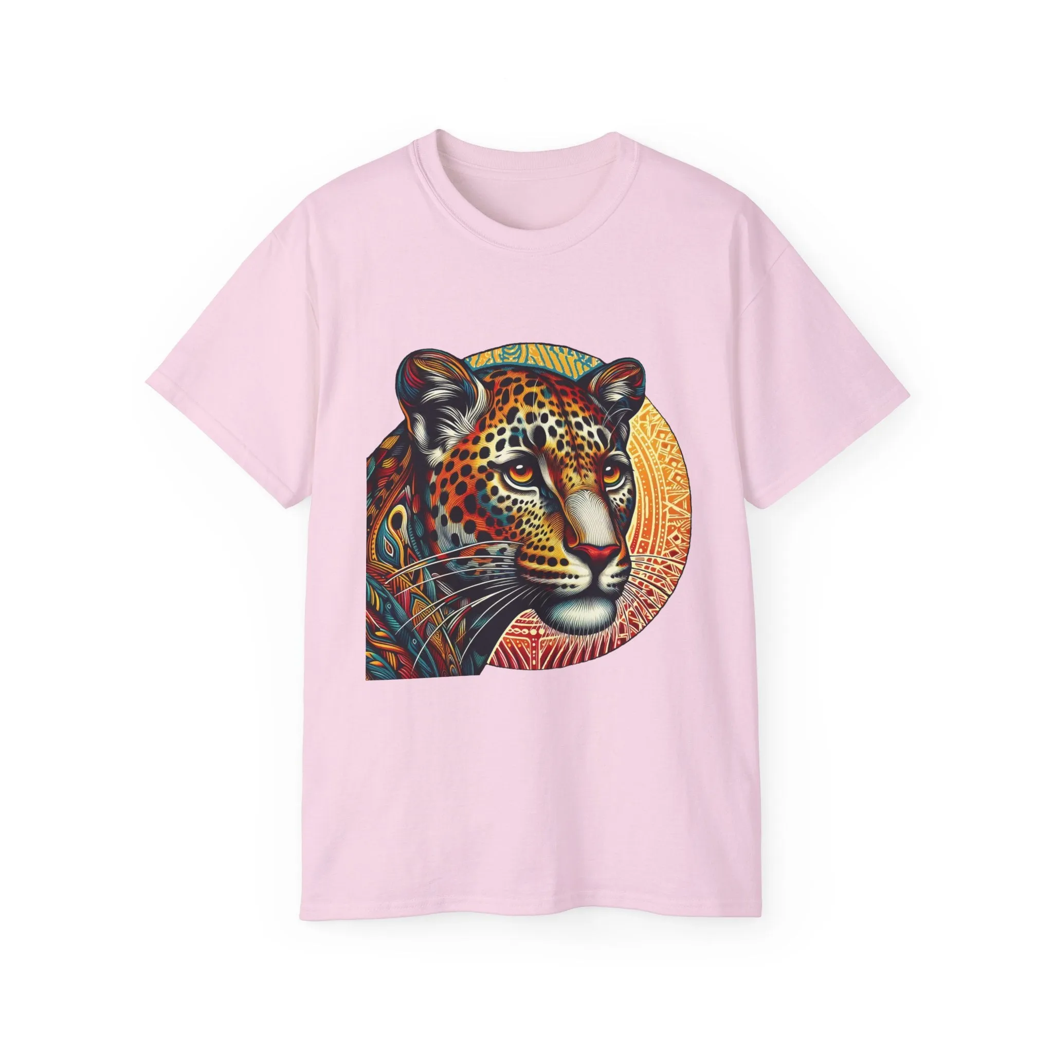EXOTIC BIG CATS: Leopard-B. / Unisex Graphic Tee Shirt