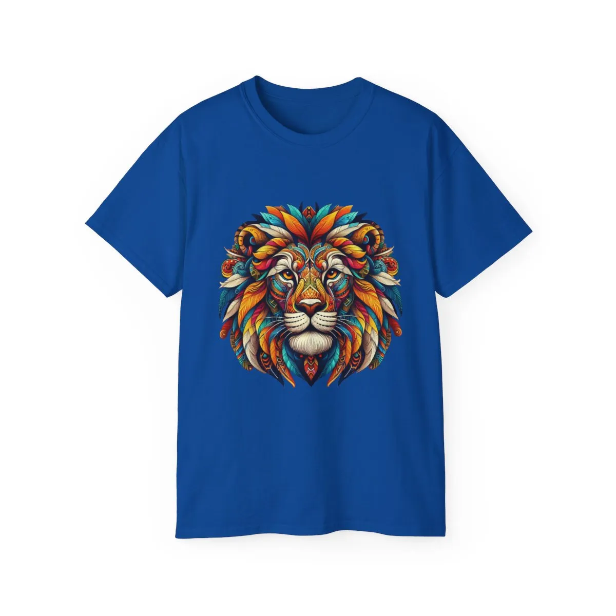 Exotic Big Cats - The Lion King-A. Unisex Graphic Tee Shirt