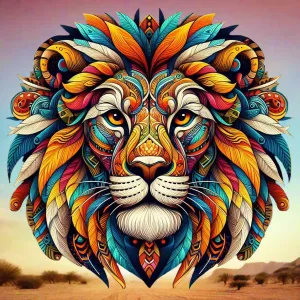 Exotic Big Cats - The Lion King-A. Unisex Graphic Tee Shirt