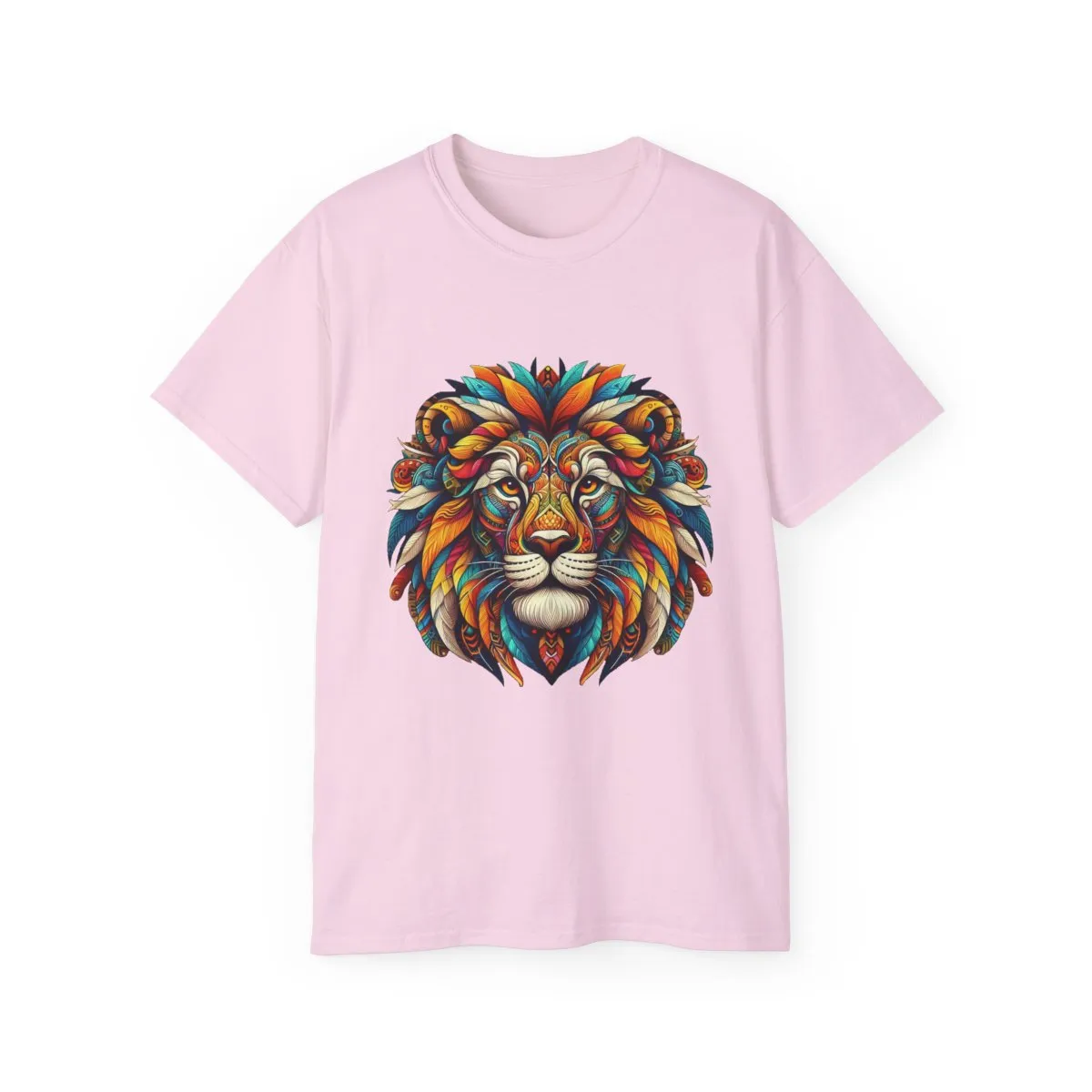 Exotic Big Cats - The Lion King-A. Unisex Graphic Tee Shirt