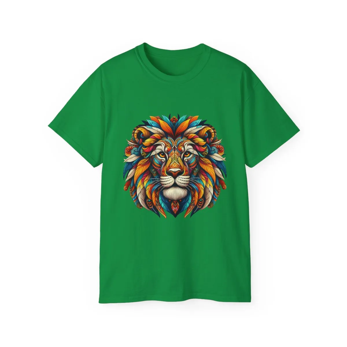 Exotic Big Cats - The Lion King-A. Unisex Graphic Tee Shirt