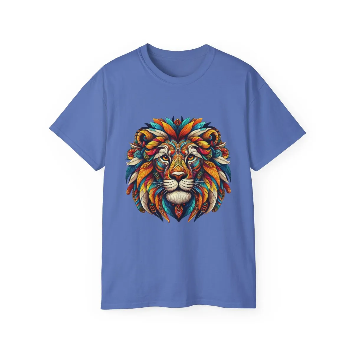 Exotic Big Cats - The Lion King-A. Unisex Graphic Tee Shirt