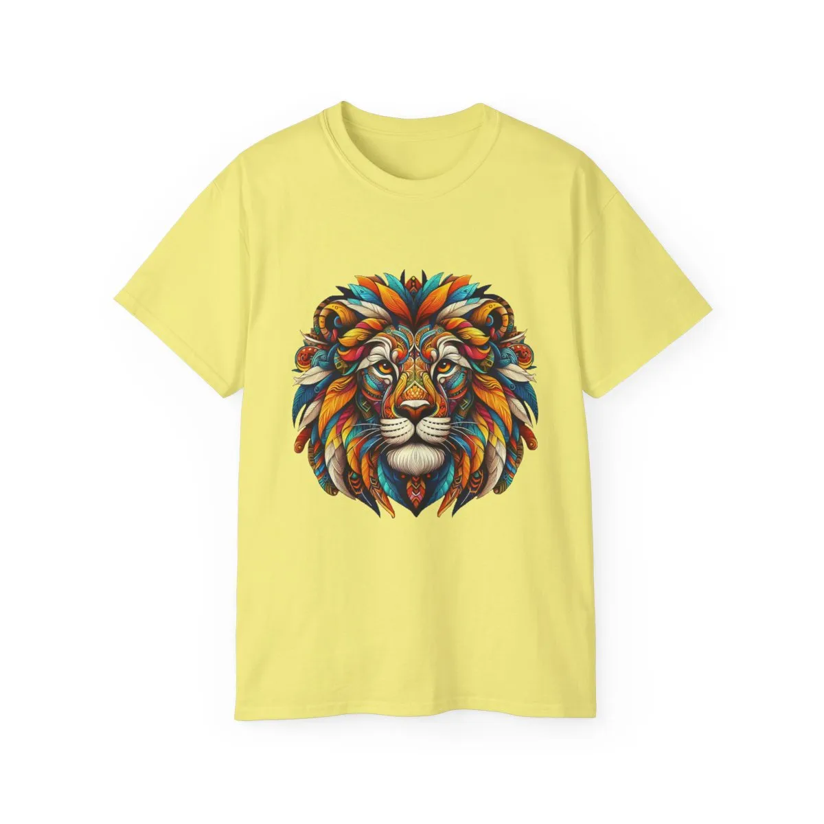Exotic Big Cats - The Lion King-A. Unisex Graphic Tee Shirt