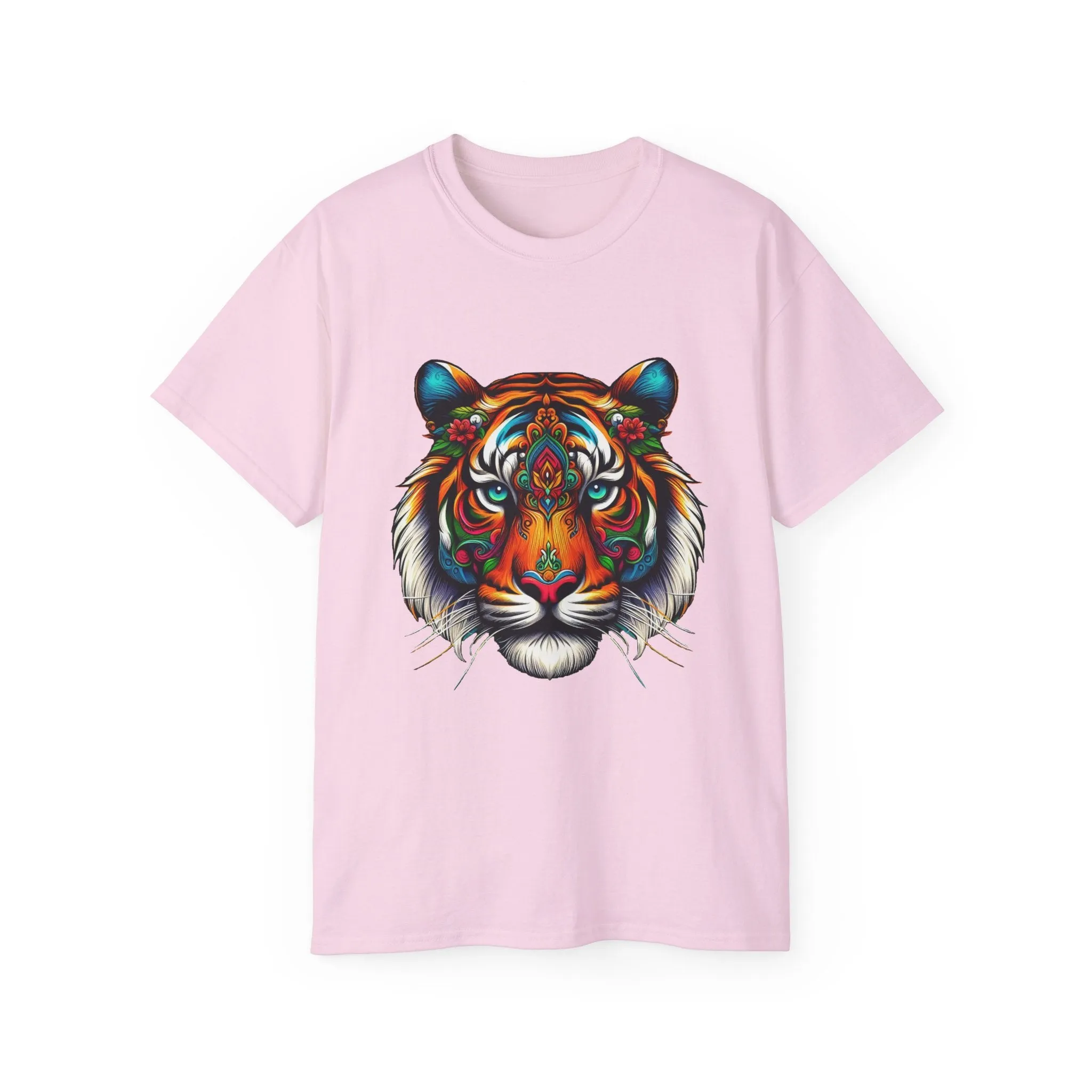 EXOTIC BIG CATS: Tiger-B. / Unisex Graphic Tee Shirt
