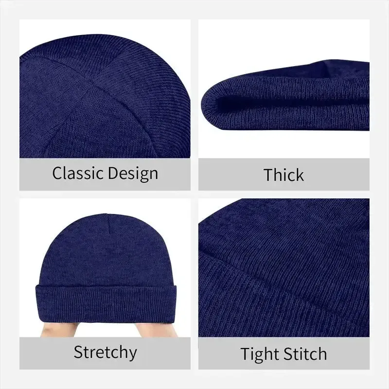 Faith Over Fear Christian Beanie – Warm Knit Hat with Bible Quote Design