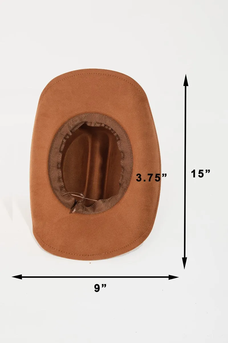 Fame Solid Wide Brim Hat