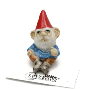 Fantasy - Gnome  "Dal Erf" - miniature porcelain figurine
