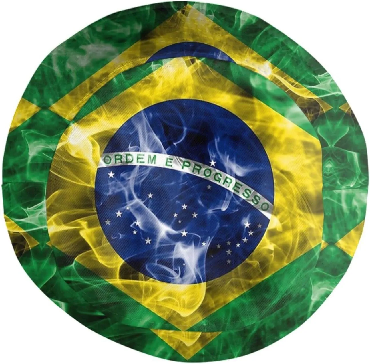 Fashion Brazil Brazilian Flag Bucket Hat Wide Brim UV Protection Sun Hat Boonie Hats Outdoor Hats for Men Women